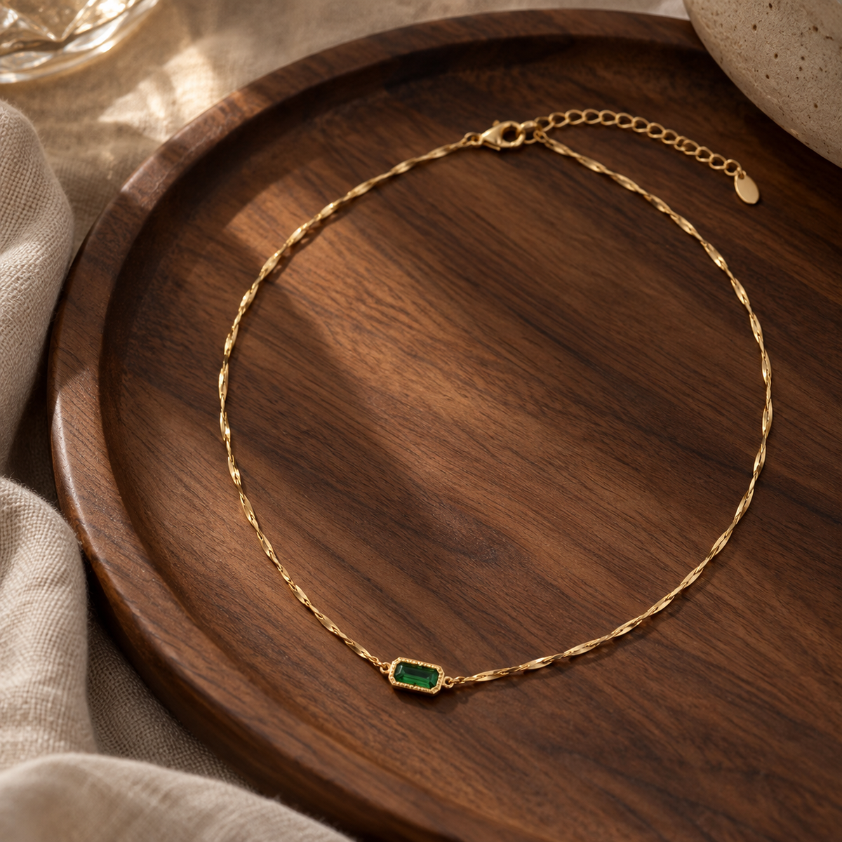 Evergreen Glow Necklace