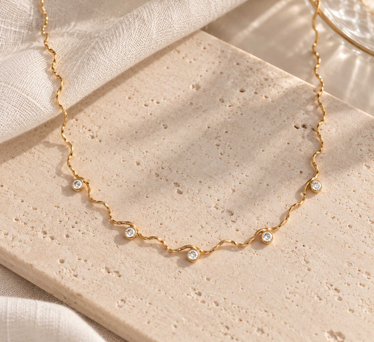 Starlit Station Necklace